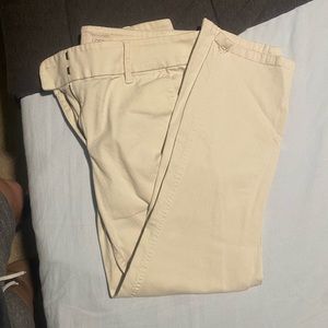 The Loft size 6 modern chino crop pant